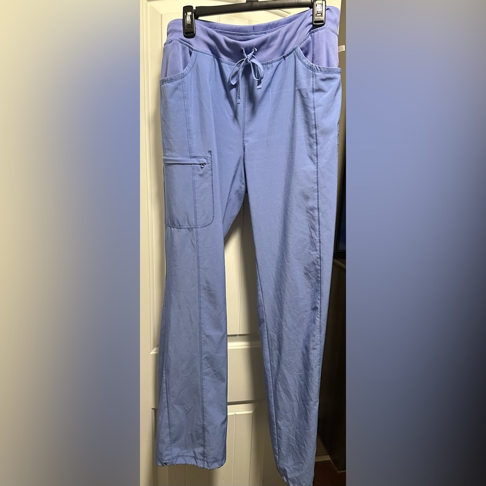 Women's Light Blue Cargo Pants